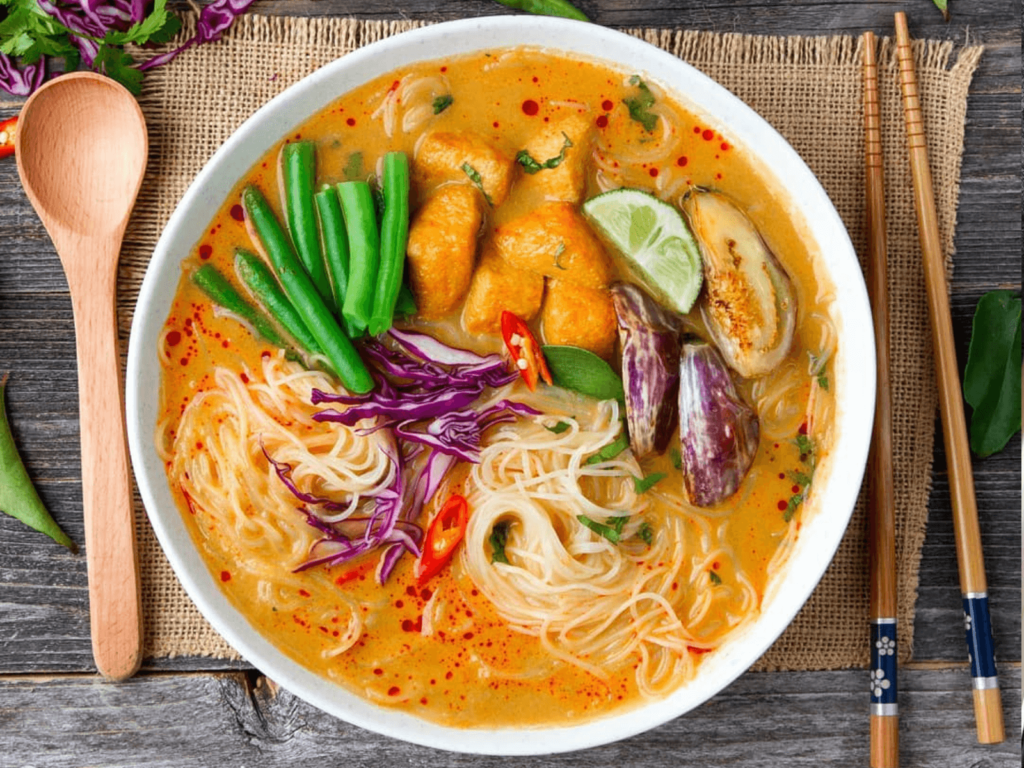 Pedasnya Kuah Curry Laksa Malaysia yang Memikat Selera